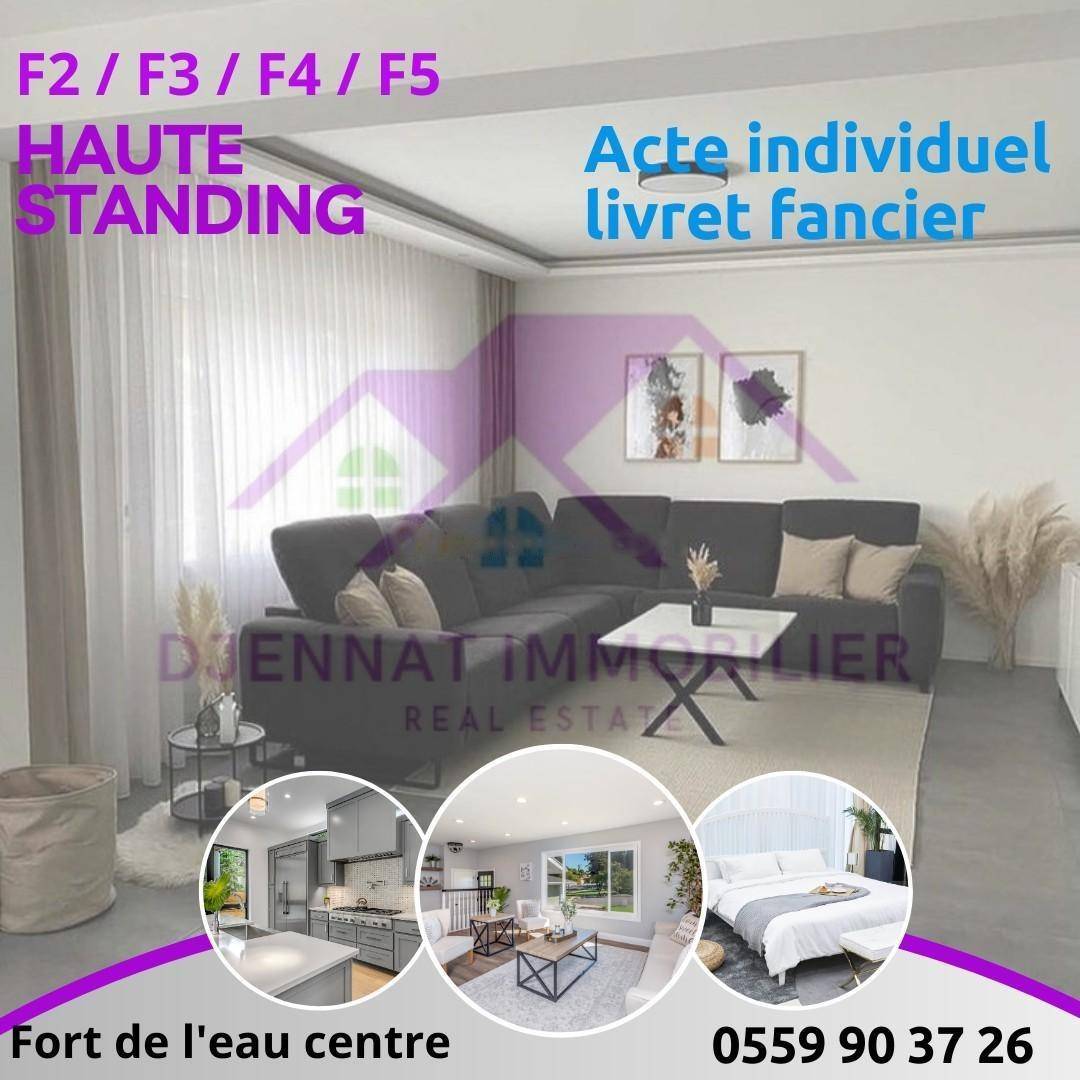 Vente Appartement F4 Bab Ezzouar