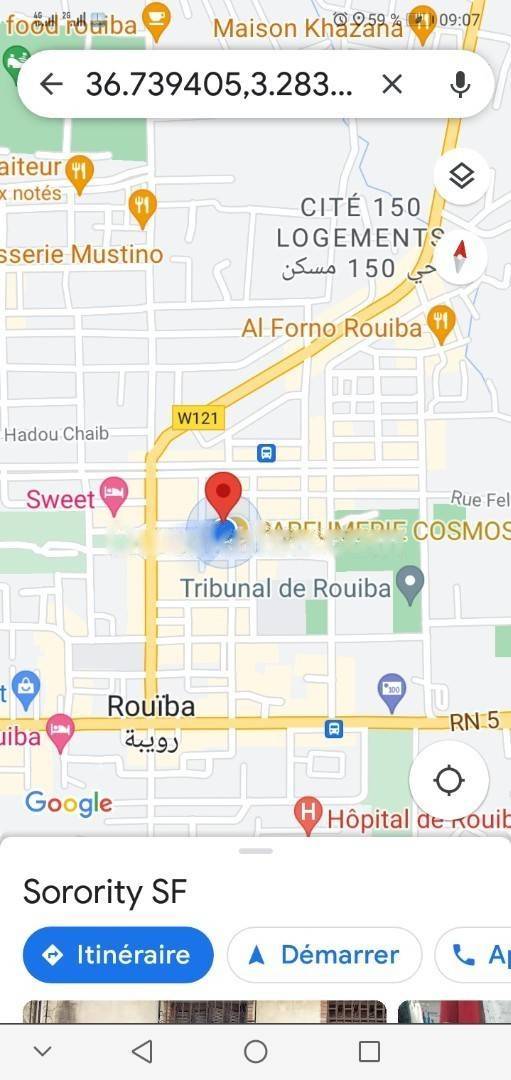  Location local f1 rouiba