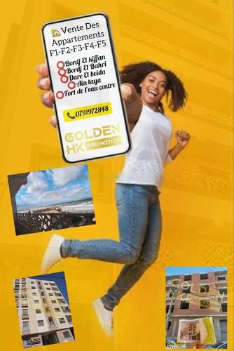 Vente Appartement F5 Bordj El Bahri