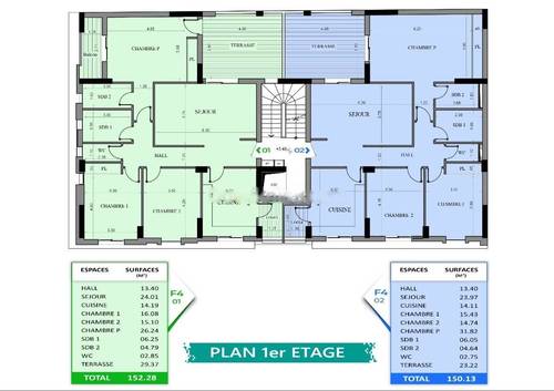 Vente Appartement F4 Draria