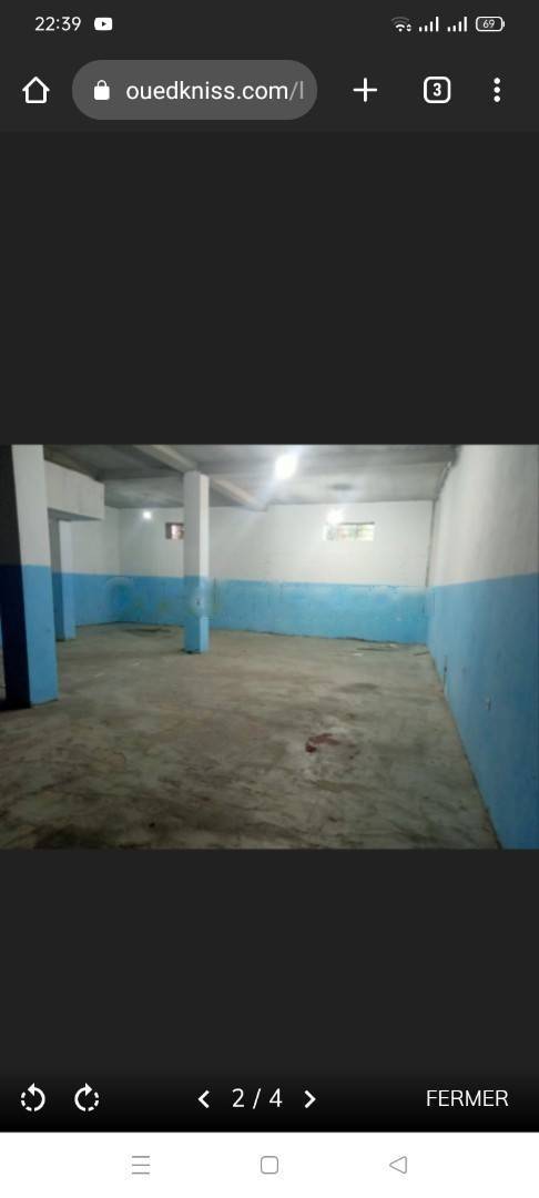 Location Local Bordj El Bahri