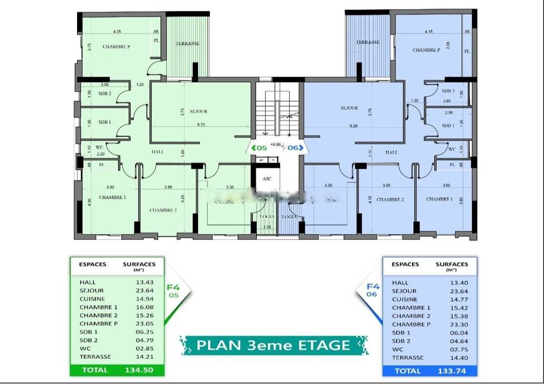 Vente Appartement F4 Draria