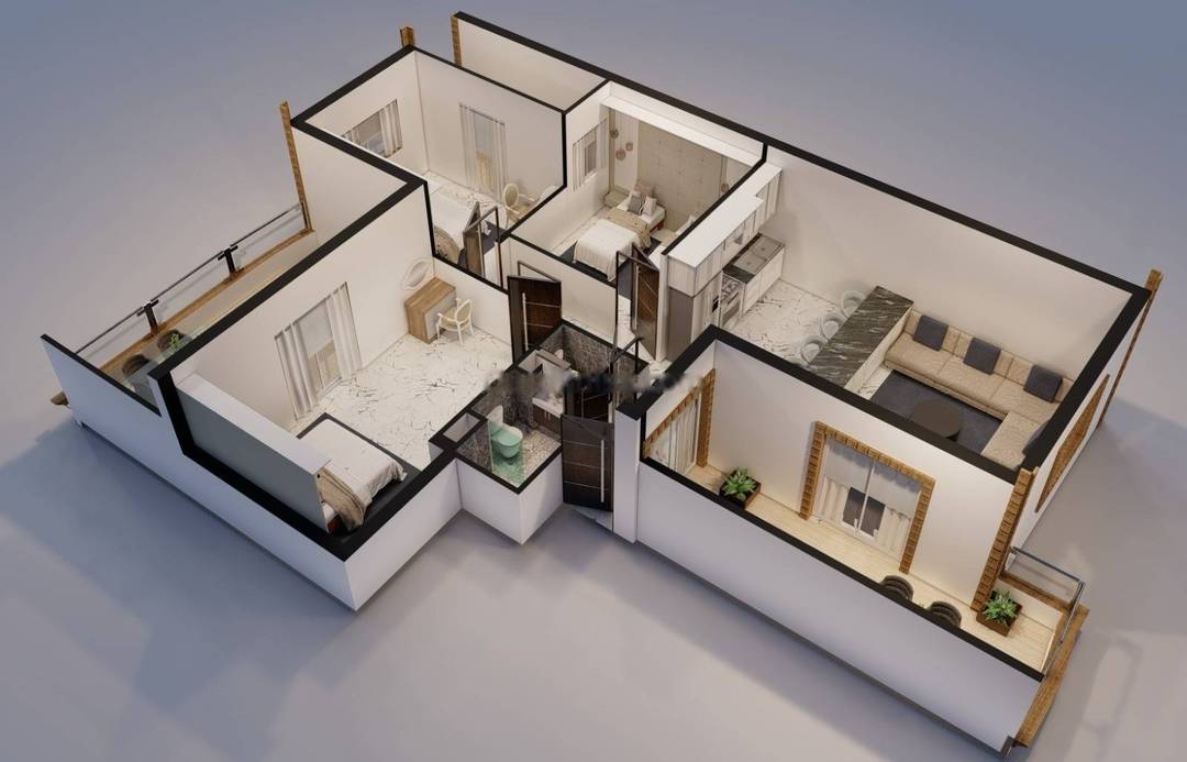 Vente Appartement F2 Bordj El Kiffan