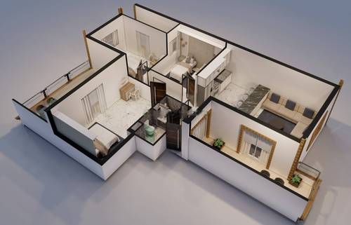 Vente Appartement F2 Bordj El Kiffan