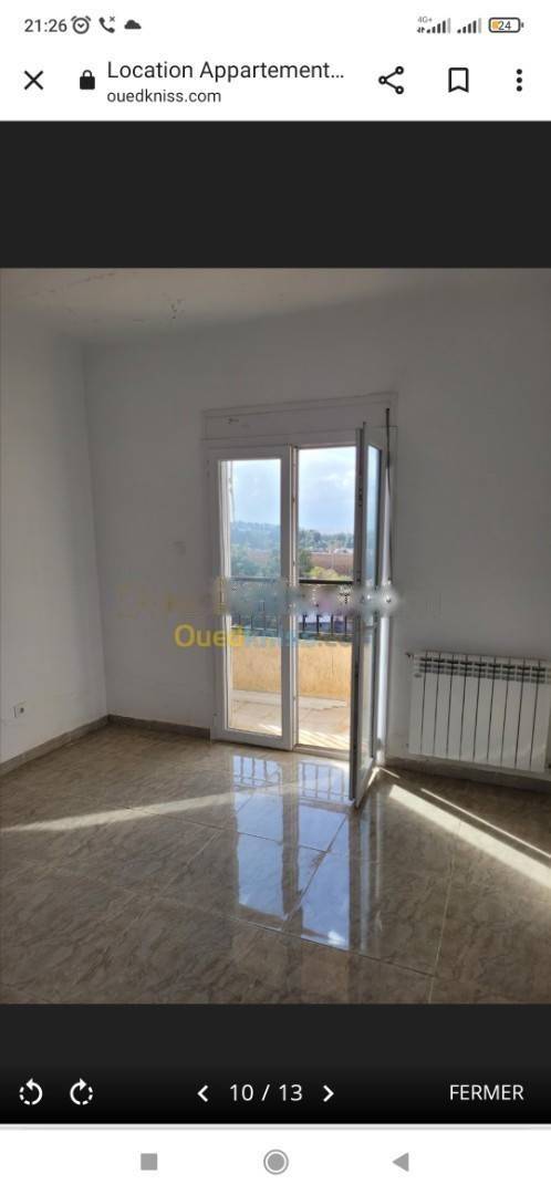 Location Appartement F5 Ouled Fayet