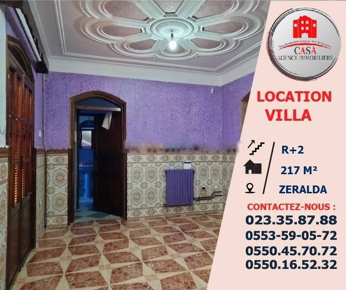 Location Villa F9 Zeralda