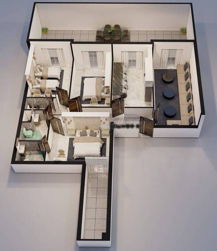 Vente Appartement F2 Bordj El Kiffan