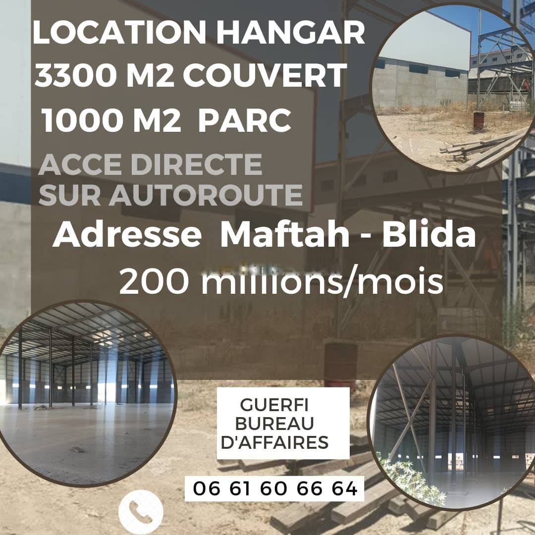 Location Hangar Bab Ezzouar