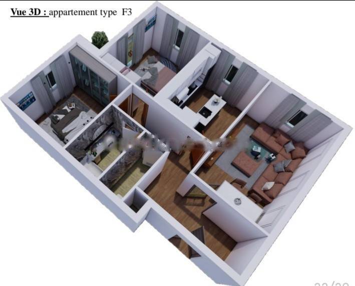 Vente Appartement F3 Bordj El Kiffan