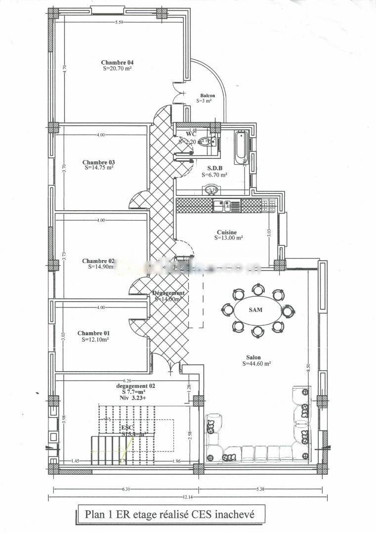 Location Immeuble Draria