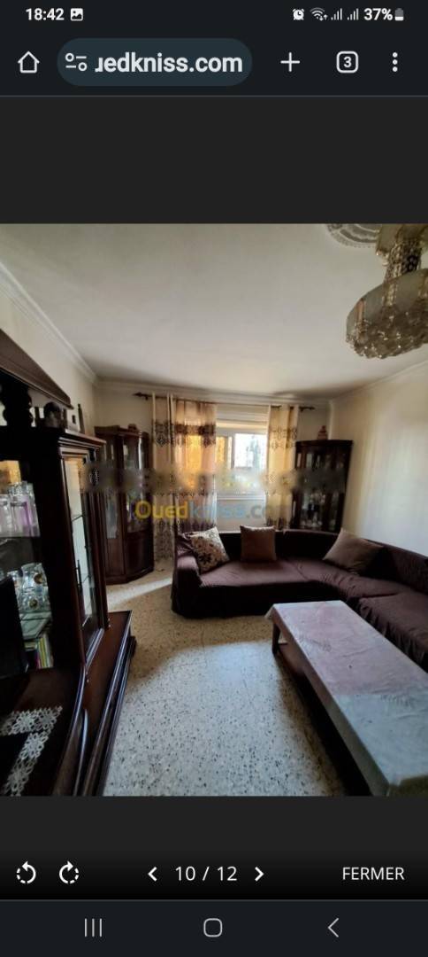 Vente Appartement F4 Bab Ezzouar
