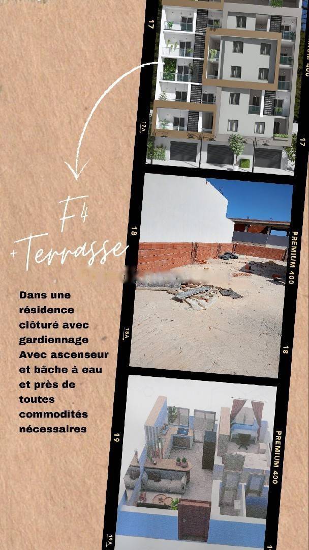 Vente Appartement F4 Bordj El Kiffan