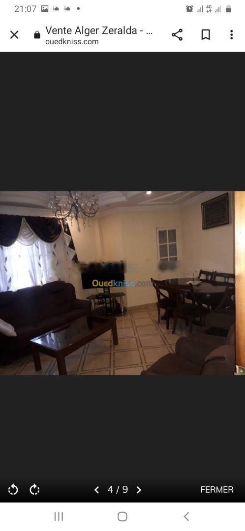 Location Appartement Zeralda
