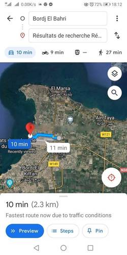 Location saisonnière Appartement Bordj El Bahri