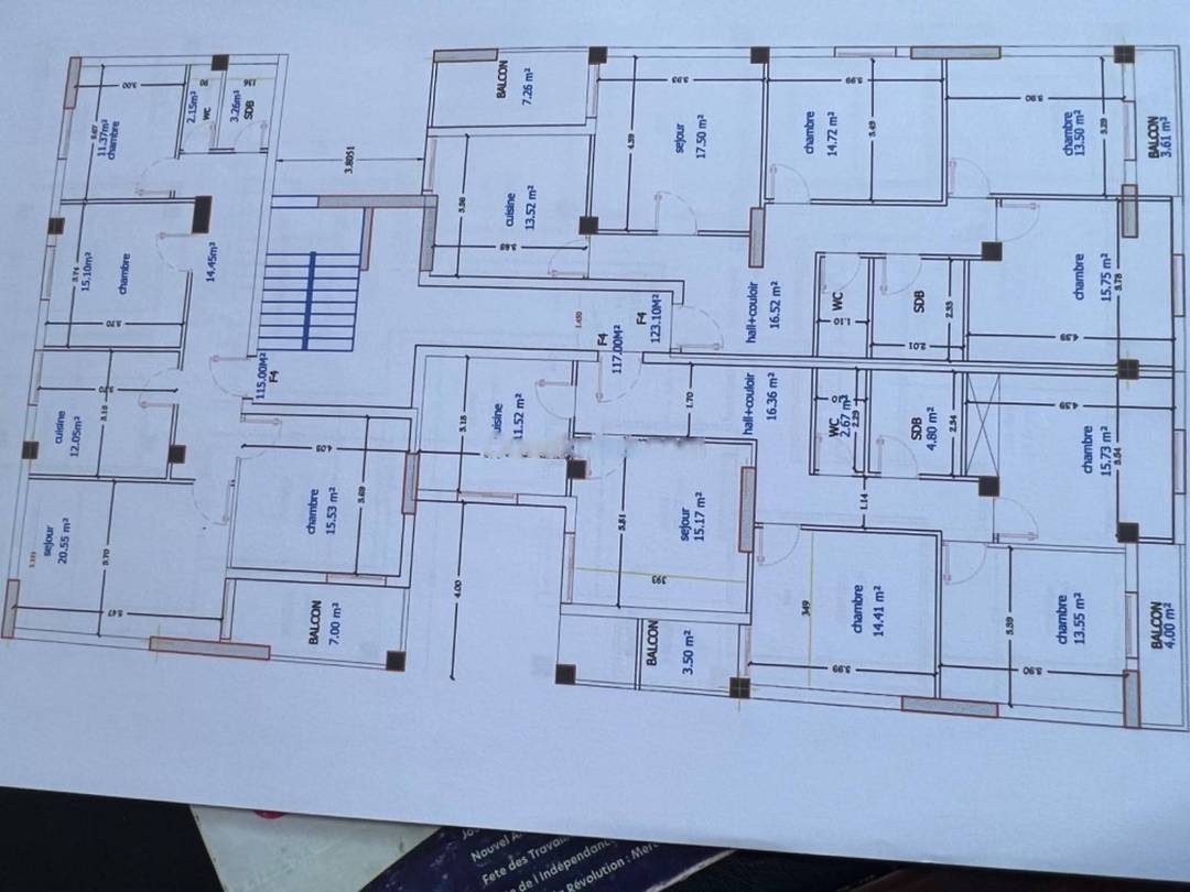 Vente Appartement F4 Bordj El Kiffan