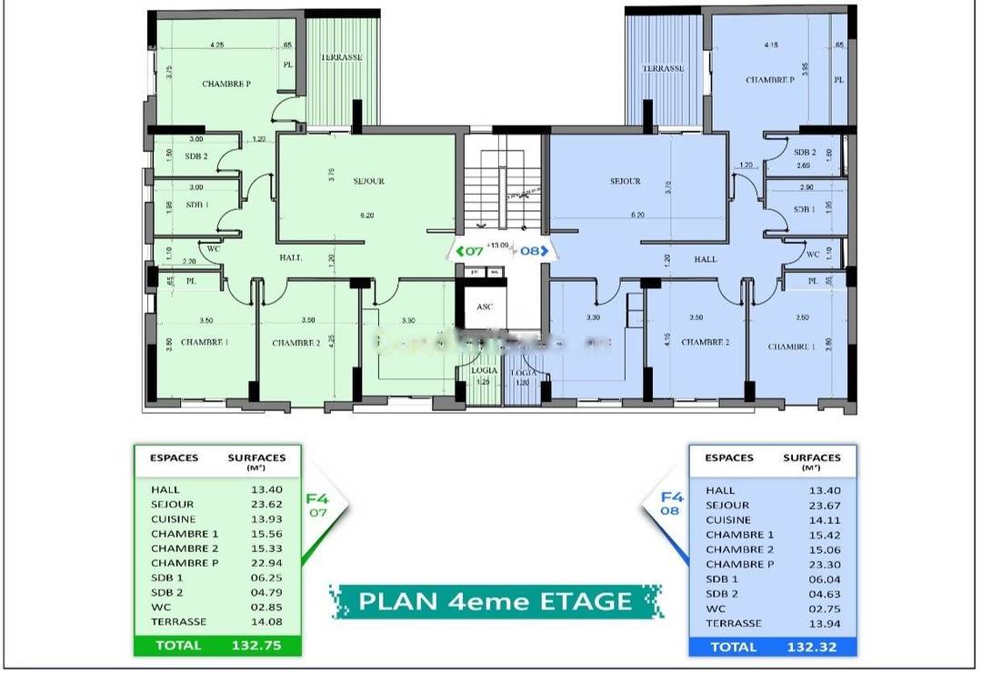 Vente Appartement F4 Draria