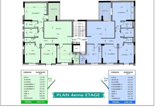 Vente Appartement F4 Draria