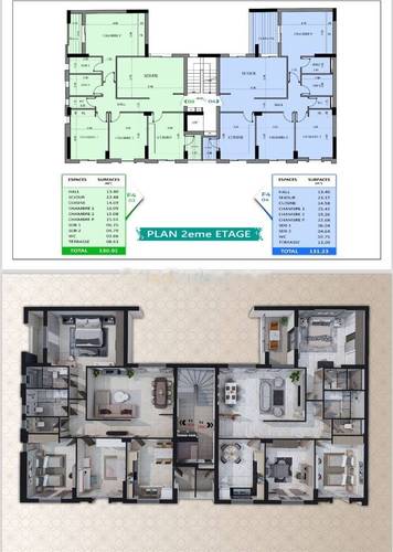 Vente Appartement F4 Draria