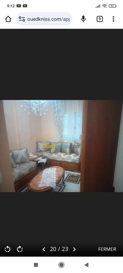 Vente Appartement F4 Bouzareah