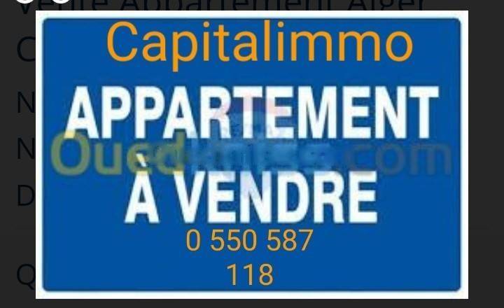 Vente Appartement F3 Birkhadem