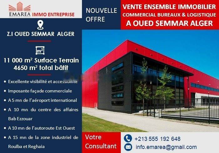 Vente Hangar Oued Smar