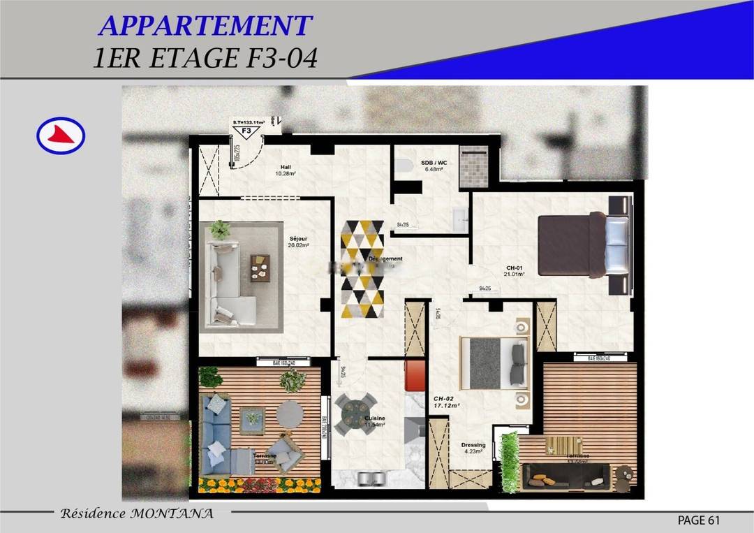 Vente Appartement Dely Ibrahim