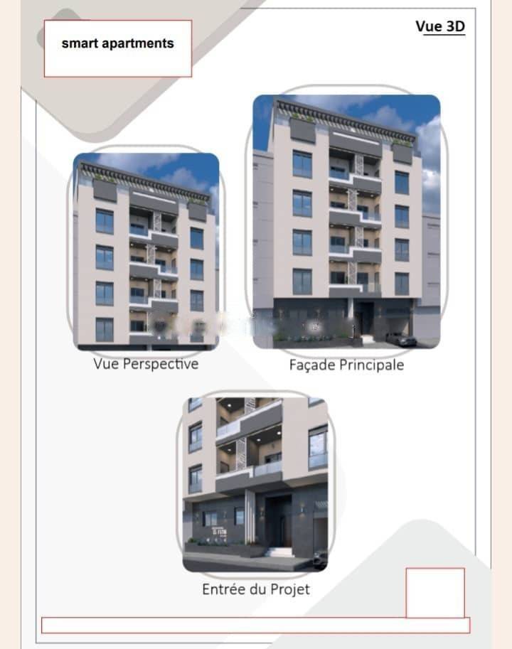 Vente appartement f4 dar el beida