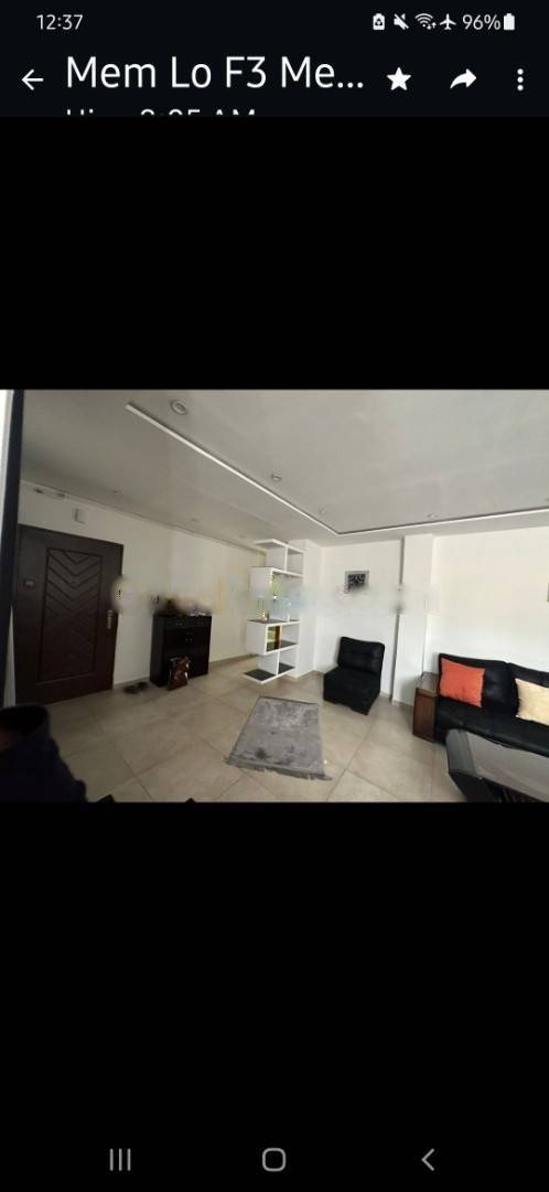 Location Appartement F3 Kouba