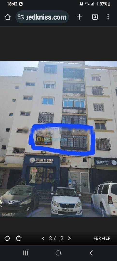 Vente Appartement F4 Bab Ezzouar