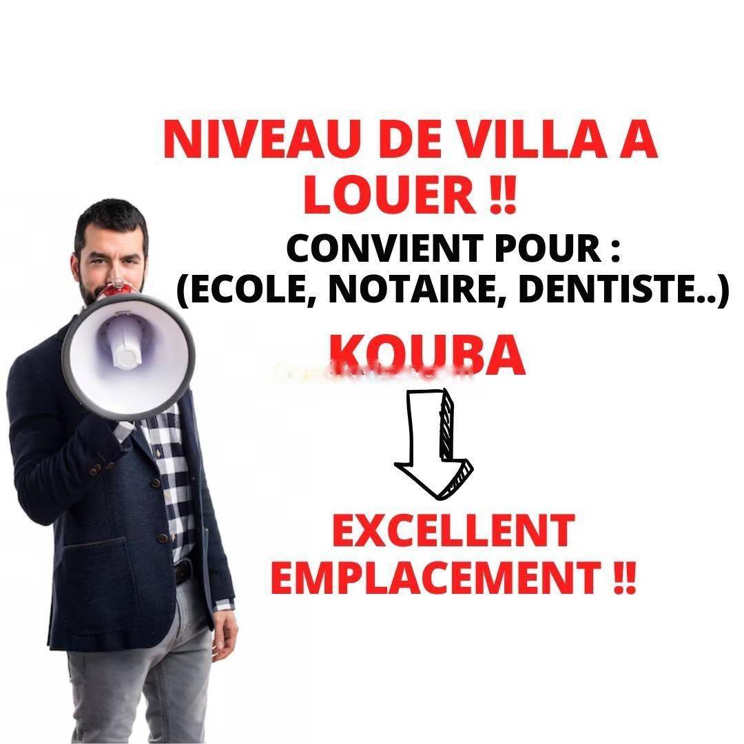 Location Niveau de villa Kouba