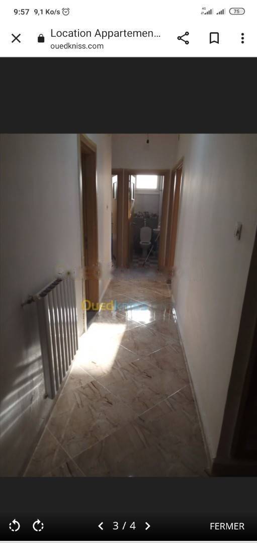 Location Appartement F4 Ouled Fayet