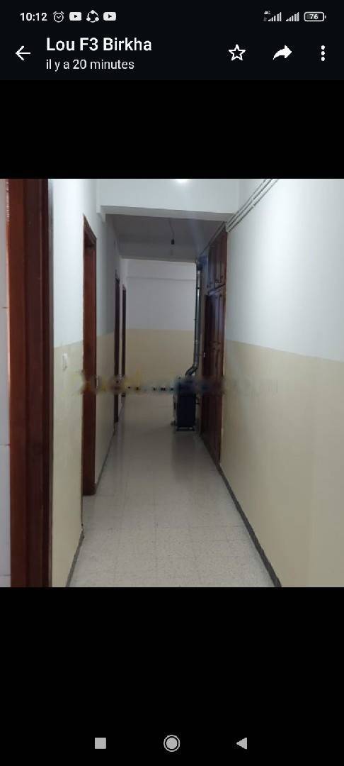 Location Appartement F3 Birkhadem