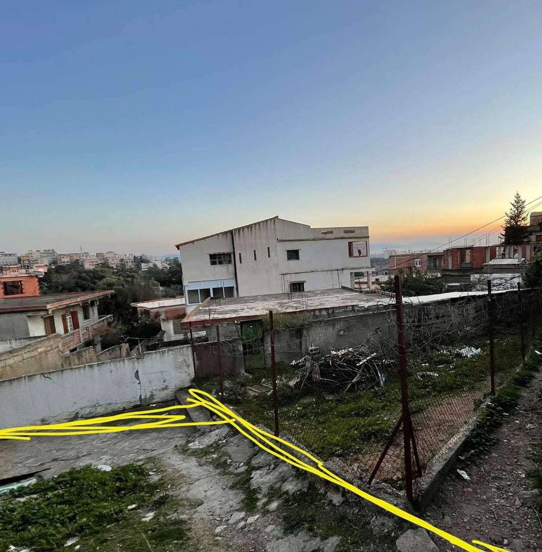 Vente terrain bouzareah