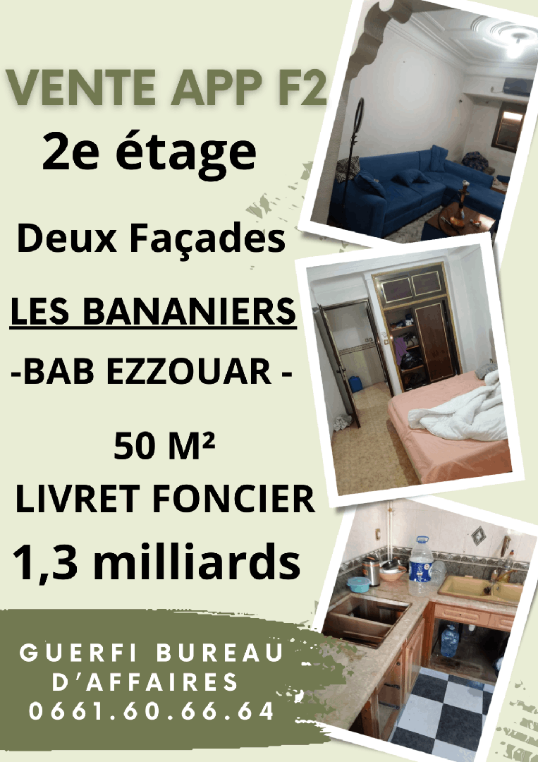 VENTE APPARTEMENT F2